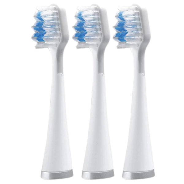Насадка для електричної зубної щітки Waterpik STRB-3WW Triple Sonic Complete White (3 шт.)