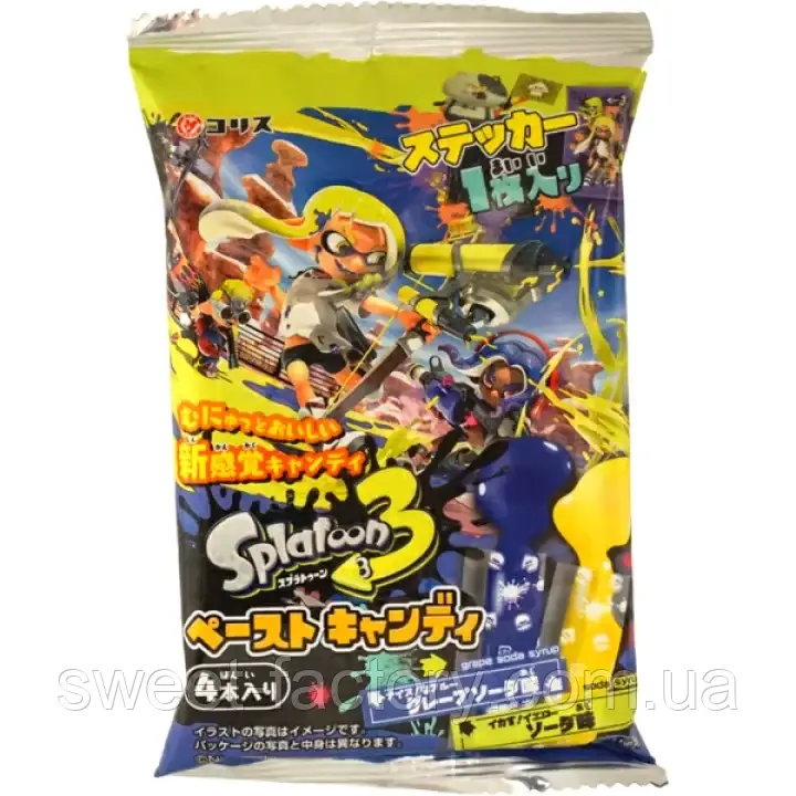 Желе Coris Nintendo Soft Jelly Sachets 36g, фото 1
