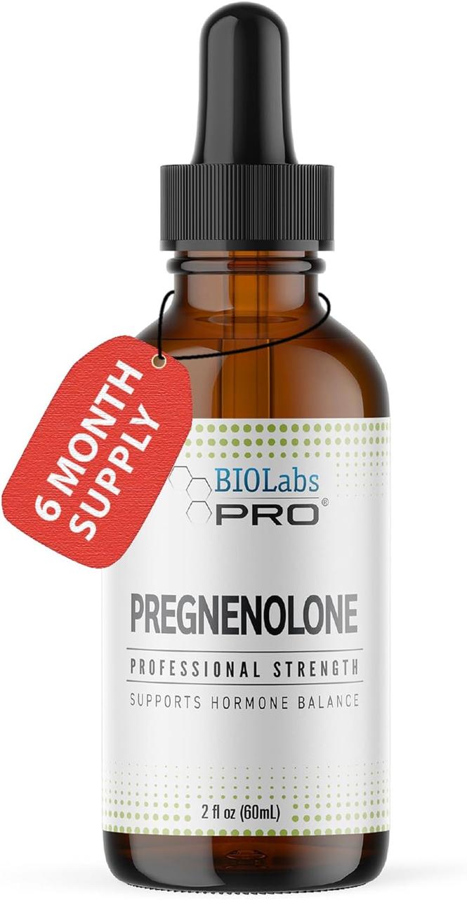 BIOLabs PRO Pregnenolone Professional Strength / Прегненолон олія для гормонального балансу 60 мл