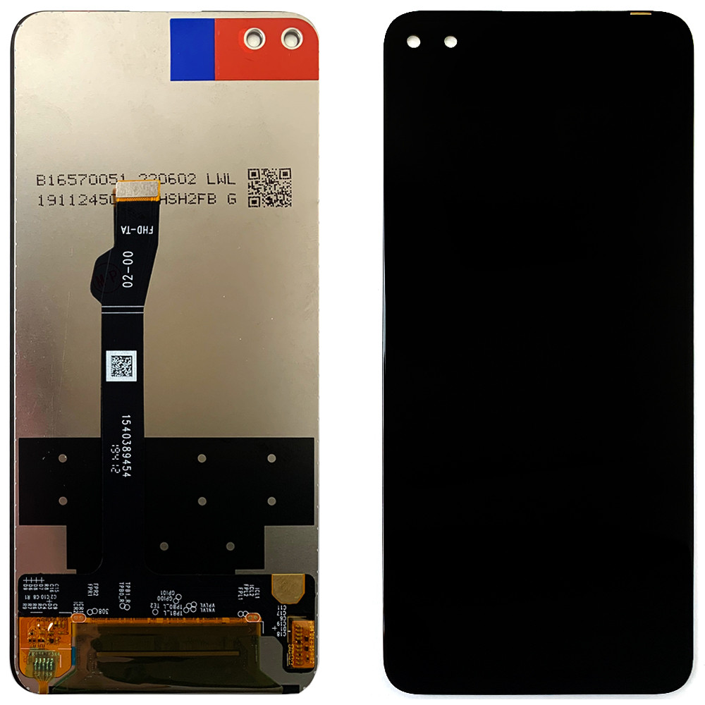 Дисплей (екран) Huawei Honor View 30, View 30 Pro з тачскріном (чорний Оригінал), фото 1