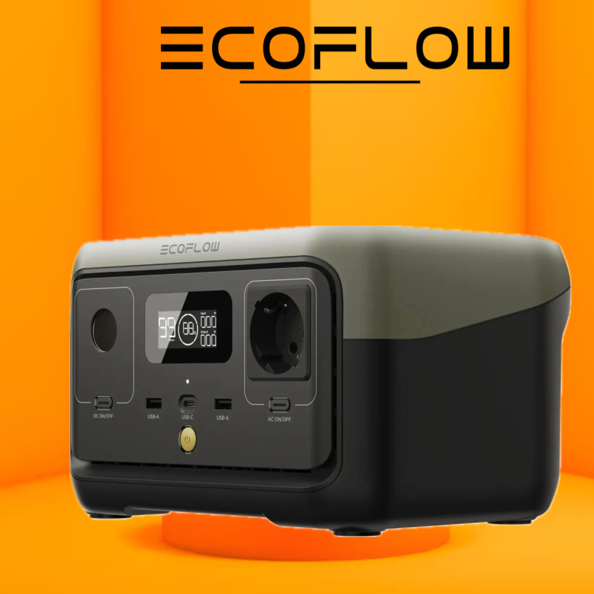 Ecoflow river-2 [Германия] 300W Зарядна станція