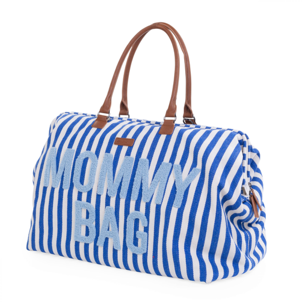 Childhome - Сумка Mommy bag stripes electric blue