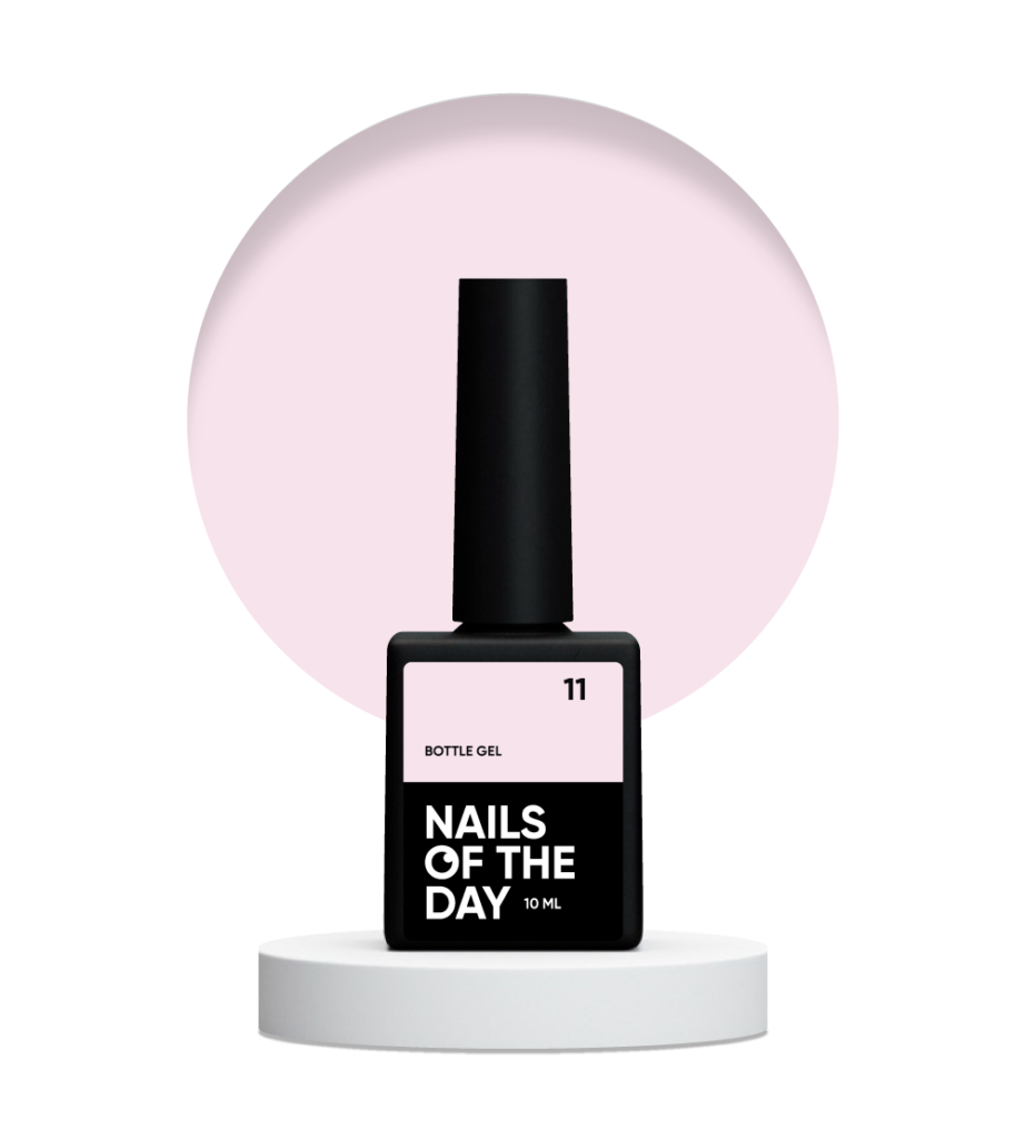 NAILSOFTHEDAY Bottle gel 11 — надміцний гель для нігтів, 10 мл