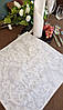 Тканинна серветка сервірувальна 45х45см, Білий Вензель (Бавовна), фото 7