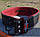 Пояс для важкої атлетики Power System PS-3830 Beast шкіряний Black/Red L, фото 6