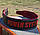 Пояс для важкої атлетики Power System PS-3830 Beast шкіряний Black/Red L, фото 8