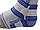 Бандажі на гомілкостоп Power System PS-6009 Ankle Support Pro Blue/White (1шт.) S/M, фото 5