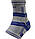 Бандажі на гомілкостоп Power System PS-6009 Ankle Support Pro Blue/White (1шт.) S/M, фото 6