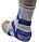 Бандажі на гомілкостоп Power System PS-6009 Ankle Support Pro Blue/White (1шт.) S/M, фото 9