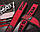 Лямки для тяги Power System PS-3401 Lifting Straps Duplex Black/Red, фото 4