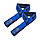 Лямки для тяги Power System PS-3401 Lifting Straps Duplex Black/Blue, фото 3