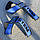 Лямки для тяги Power System PS-3401 Lifting Straps Duplex Black/Blue, фото 10