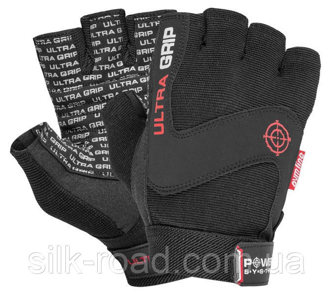 Рукавички для фітнесу Power System PS-2400 Ultra Grip Black M