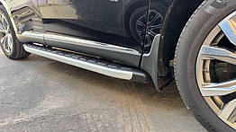Бокові пороги для Lexus RX 2009-2015 алюміній (2 шт)