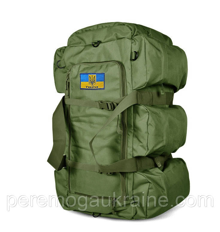 Тактичний Рюкзак-Сумка 2 в 1 Solve Bag 80 л 72 x 30 x 30 см Олива -KT6002501