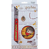 Набір бейджів на липучці та підвіска Kite Harry Potter HP24-3010, 2 шт.