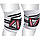 Бинти на коліна RDX K1 GYM Knee Wraps White/Black Plus, фото 4