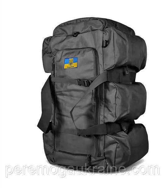 Тактичний Рюкзак-Сумка 2 в 1 Solve Bag 80 л 72 x 30 x 30 см Black -KT6002502
