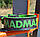 Пояс для важкої атлетики MadMax MFB-302 Quick Release Belt  шкіряний Black/Green XL, фото 3