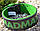 Пояс для важкої атлетики MadMax MFB-302 Quick Release Belt  шкіряний Black/Green XL, фото 7