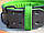 Пояс для важкої атлетики MadMax MFB-302 Quick Release Belt  шкіряний Black/Green XL, фото 8
