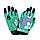 Рукавички для фітнесу MadMax MFG-710 Jungle Green/Cream L, фото 3