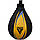 Пневмогруша боксерська RDX 2Y Boxing Speed Ball Leather Multi Yellow/Blue, фото 3