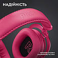 Навушники Logitech G Pro X 2 Lightspeed Wireless Magenta (981-001275), фото 5