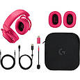 Навушники Logitech G Pro X 2 Lightspeed Wireless Magenta (981-001275), фото 11