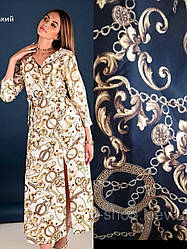 Плаття довге Versace принти р.46/48 (3 кольори)
