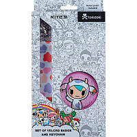 Набір бейджів на липучці та підвіска Kite tokidoki TK24-3010-1, 2 шт.