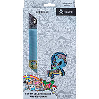 Набір бейджів на липучці та підвіска Kite tokidoki TK24-3010-2, 2 шт.