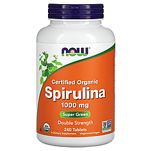 NOW Foods Spirulina 1000 mg 240 Tabs