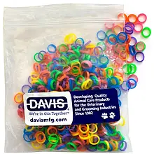 Резинки Davis Neon неонові кольорові для укладання шерсті собак