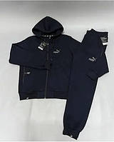 Чоловічий теплий спортивний костюм Pm чоловічий зимовий костюм синій. Чоловічий одяг Зима