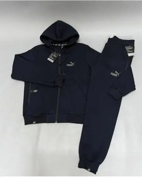 Чоловічий теплий спортивний костюм Pm чоловічий зимовий костюм синій. Чоловічий одяг Зима