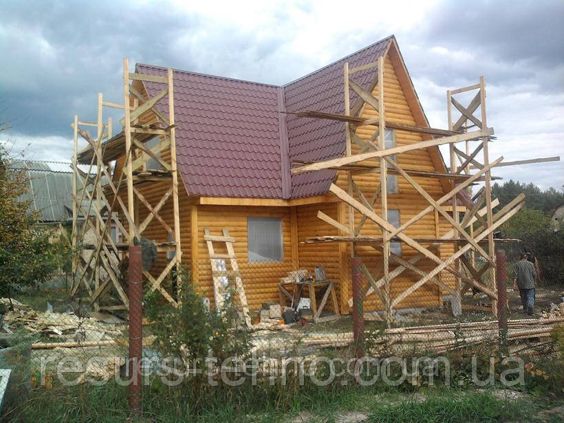 Будинок із блокхауса 2 поверховий 108 м/кв
