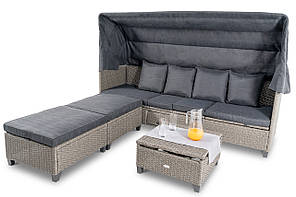 Садові меблі Di Volio Luca сіро-графітові