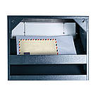 Ящик поштовий багатосекційний ЯП08B (антрацит-нержавійка), фото 5