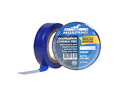 Ізоляційна стрічка ПВХ MUSTANG 15мм 20м синя (IT1520)