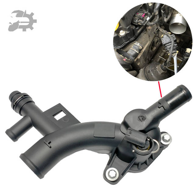 Фланець трійник охолодження Astra J Opel 1.4 25193922 1338030