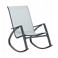 Крісло-гойдалка Chomik KIVI сірий