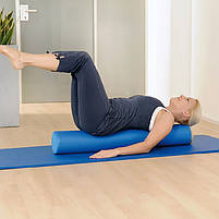 Масажний валик для фітнесу Dobetters Roller 45 см Blue ролик для йоги шт., фото 3