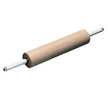 Качалка дерев&apos;яна з обертовими ручками L-450 мм, d-80 мм Martellato RLS45