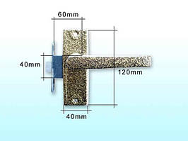 Клямка з ручкою