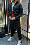 Чоловічий спортивний костюм HUGO BOSS D12134 чорний, фото 6