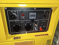 Генератор дизельний KIPOR KDE6700T (електростарт, потужність 4.5 кВт/5,0 кВт), фото 2