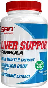 Для підтримки та відновлення печінки San Nutrition Liver Support Formula 100 капс.