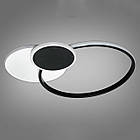 Світлодіодна люстра 46 Вт колір каркасу чорний D-Z323-1BLACK, фото 2