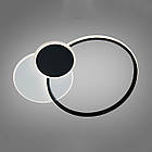 Світлодіодна люстра 46 Вт колір каркасу чорний D-Z323-1BLACK, фото 3